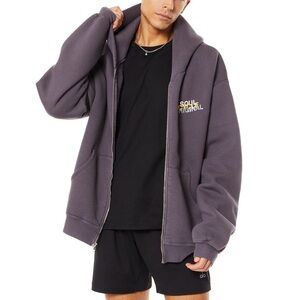 SoulCycle Charcoal Zip-Up Hoodie